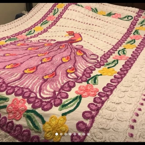 1930’s vintage chenille bedspreads - Picture 1 of 3